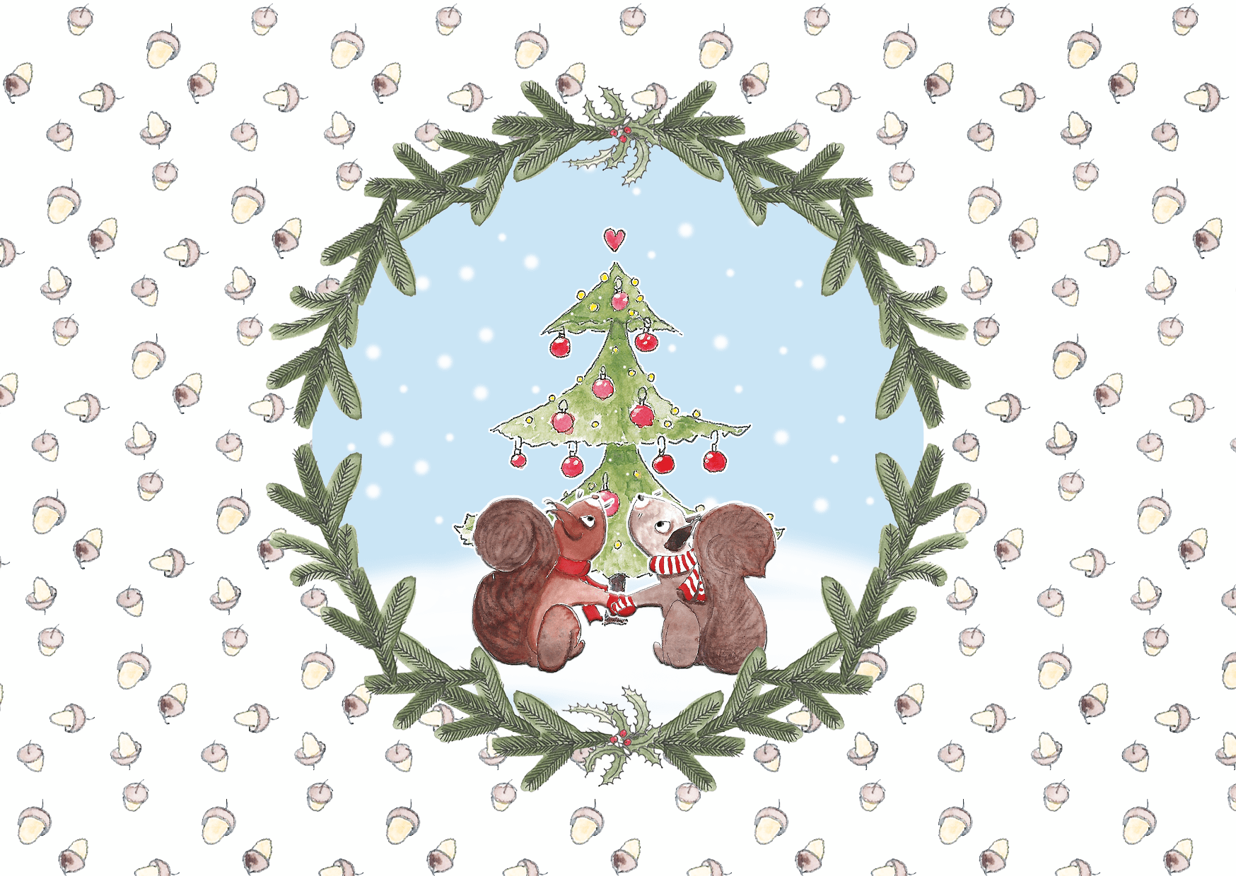 Weihnachten zusammen