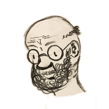 Illustration Charakterkopf